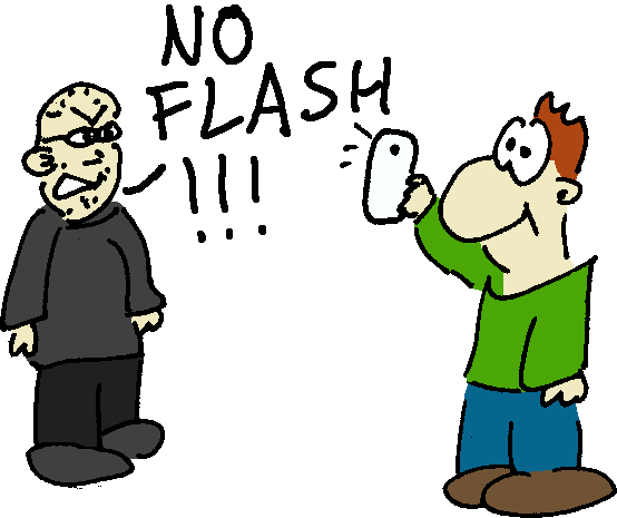 no flash phone